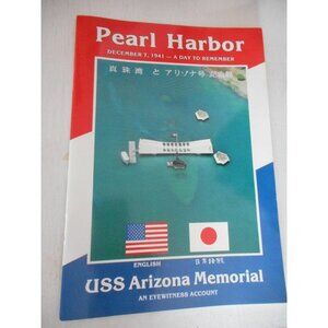 Pearl Harbor USS Arizona Memorial Book Eyewitness